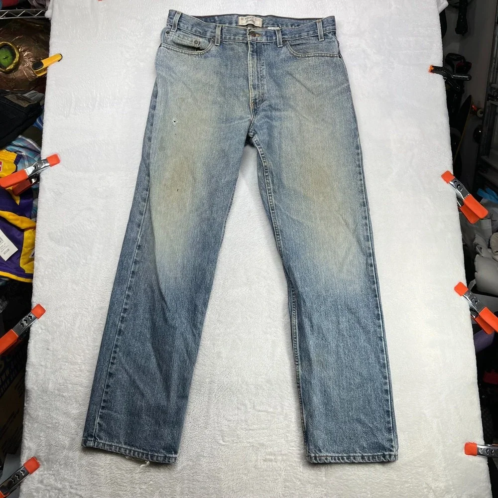 Signature‎ by Levi Strauss Jeans Men's Blue Denim Regular Fit Classic - 37X33